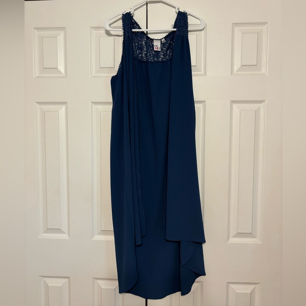 Blue duster